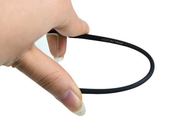 Pure Titanium Half Rimless Business Glasses