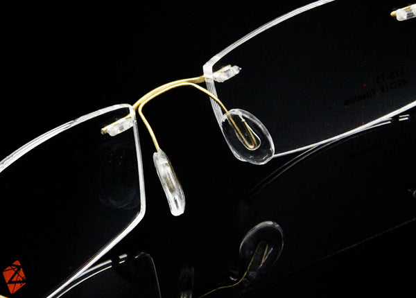 Flexible Rimless Titanium Eyeglass