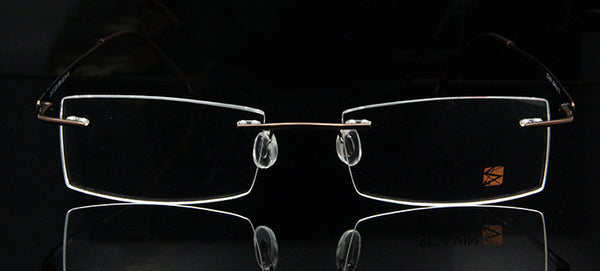 Flexible Rimless Titanium Eyeglass