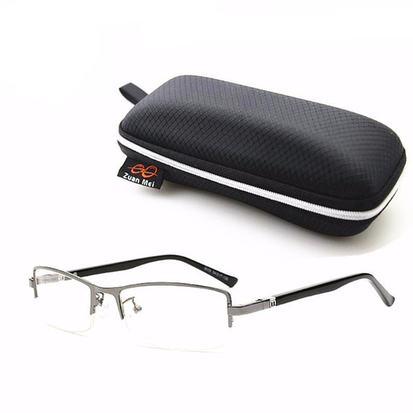 Black Shield Frame With Glasses