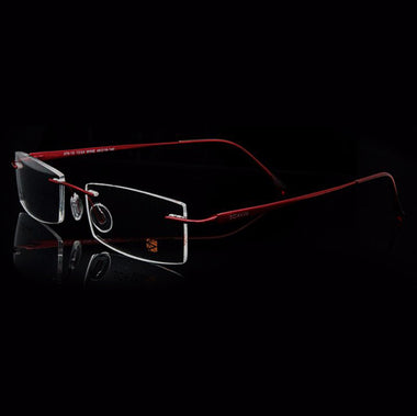 Flexible Rimless Titanium Eyeglass