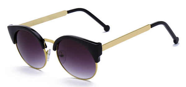 Half Frame Cat Eye Glasses for Women