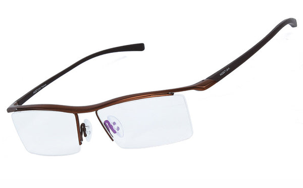 Pure Titanium Half Rimless Business Glasses
