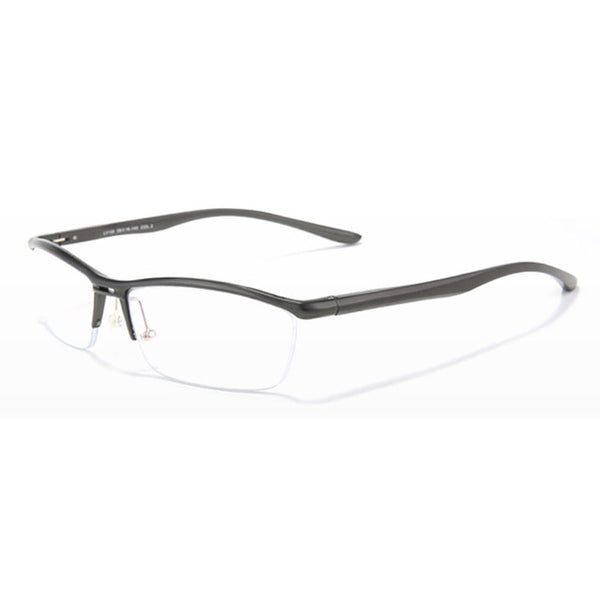 Black Half Rim Eye Glassses