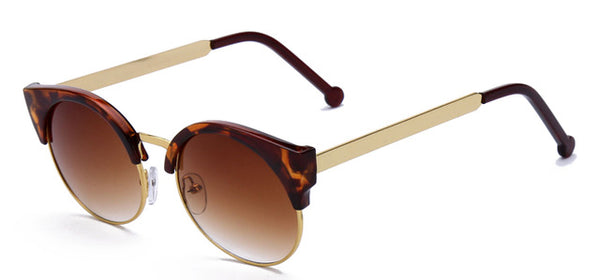 Half Frame Cat Eye Glasses for Women