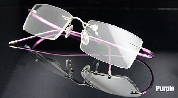 Ultra-light Memory Titanium Glasses Frame