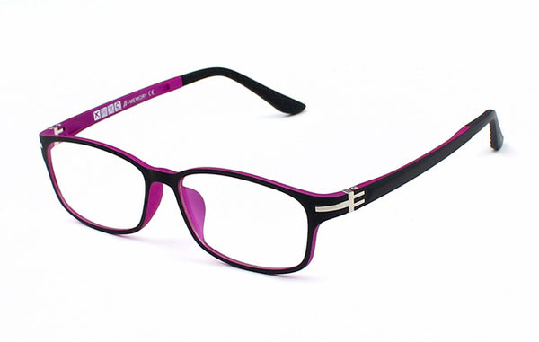 Blue Edge Titanium Glasses